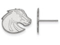 LogoArt Sterling Silver Boise State University Small Post Earrings