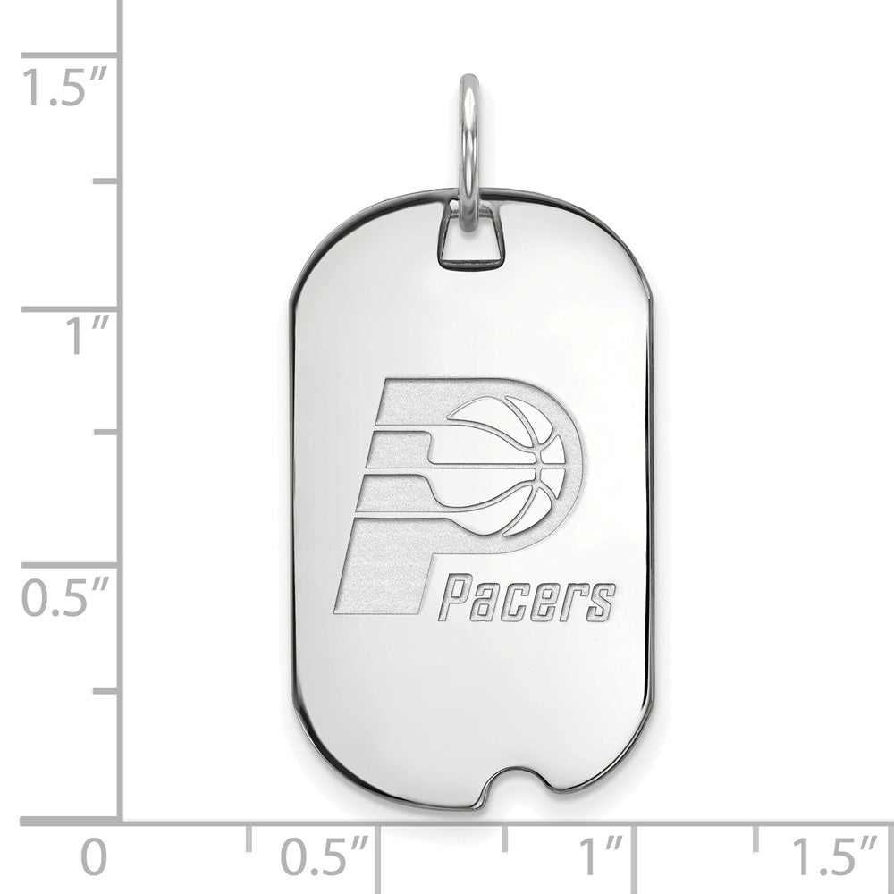 LogoArt Sterling Silver Washington Capitals Large Pendant Necklace