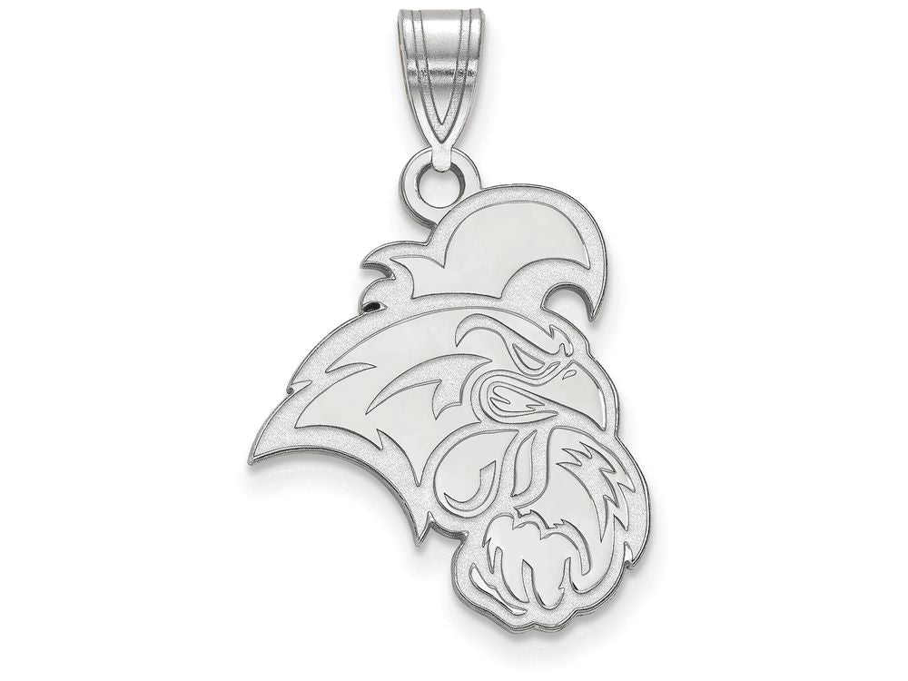 LogoArt Sterling Silver Coastal Carolina University Large Pendant Necklace