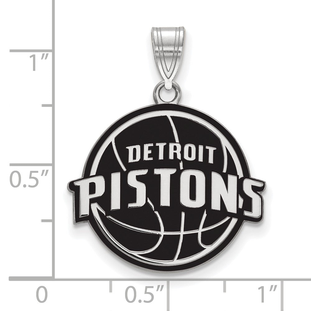 LogoArt Sterling Silver Central Michigan University Large Pendant Necklace