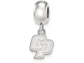 Logoart 925 Sterling Silver California Polytechnic State University Bead Charm Extra Small Dangle