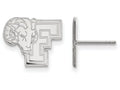 LogoArt Sterling Silver Fordham University Small Post Earrings