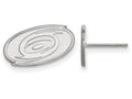LogoArt Sterling Silver Carolina Hurricanes Xs Post Earrings