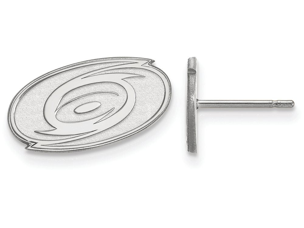 LogoArt Sterling Silver Carolina Hurricanes Xs Post Earrings