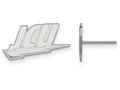 LogoArt Sterling Silver John Carroll University Small Post Earrings