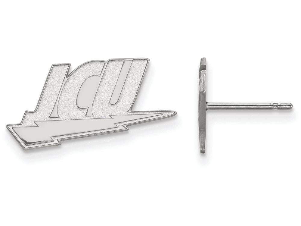 LogoArt Sterling Silver John Carroll University Small Post Earrings