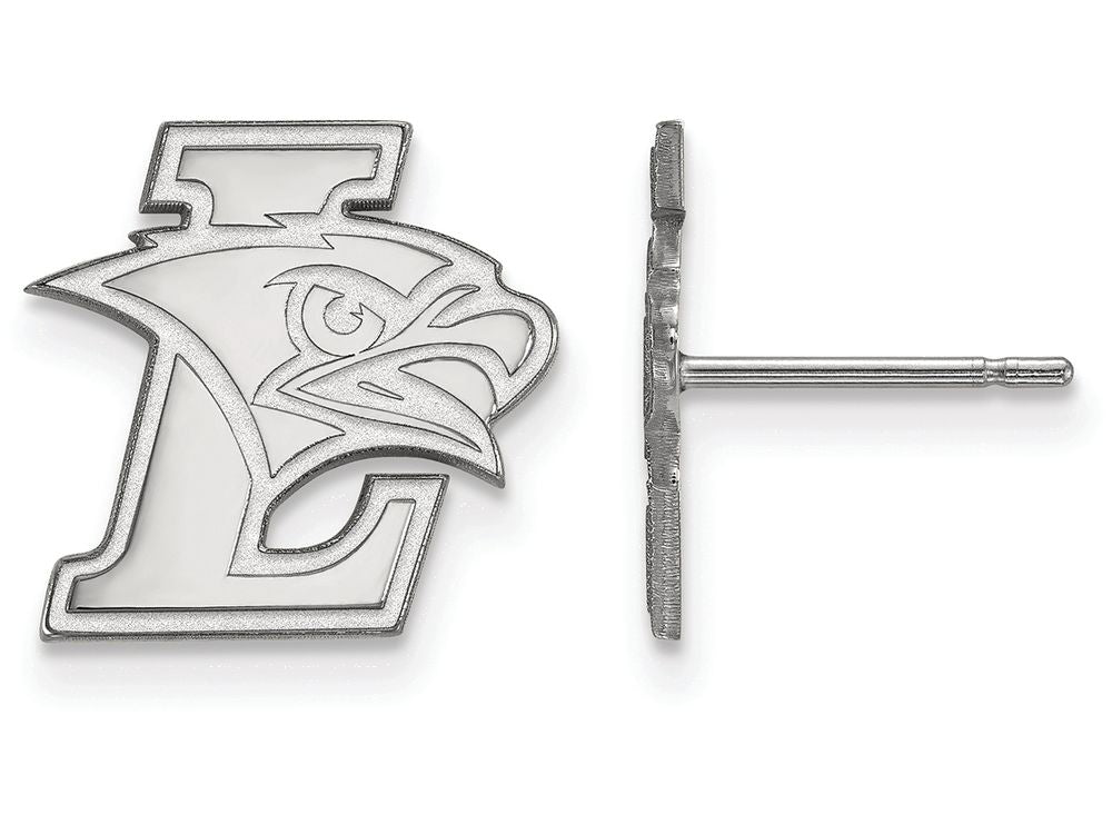 LogoArt Sterling Silver Lehigh University Small Post Earrings
