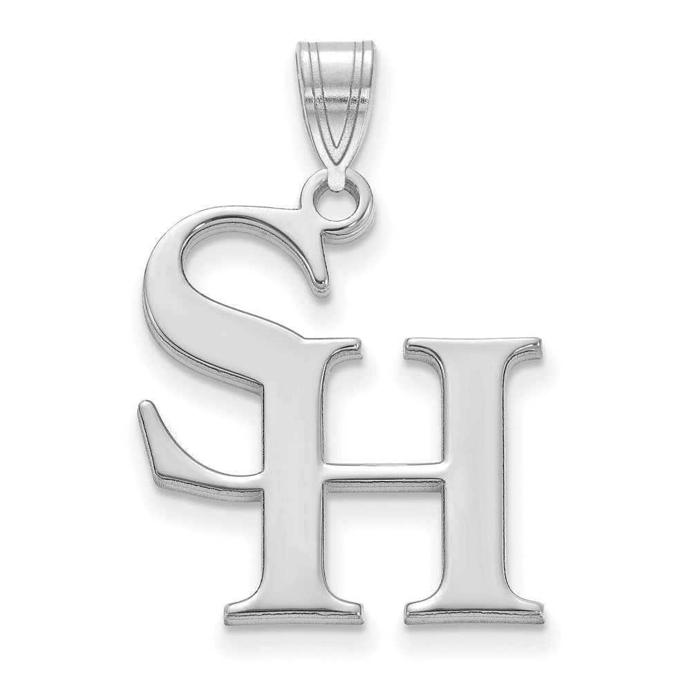 LogoArt Sterling Silver Sam Houston State University Large Pendant Necklace