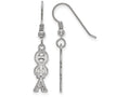 LogoArt Sterling Silver Theta Phi Alpha Dangle Medium Earrings