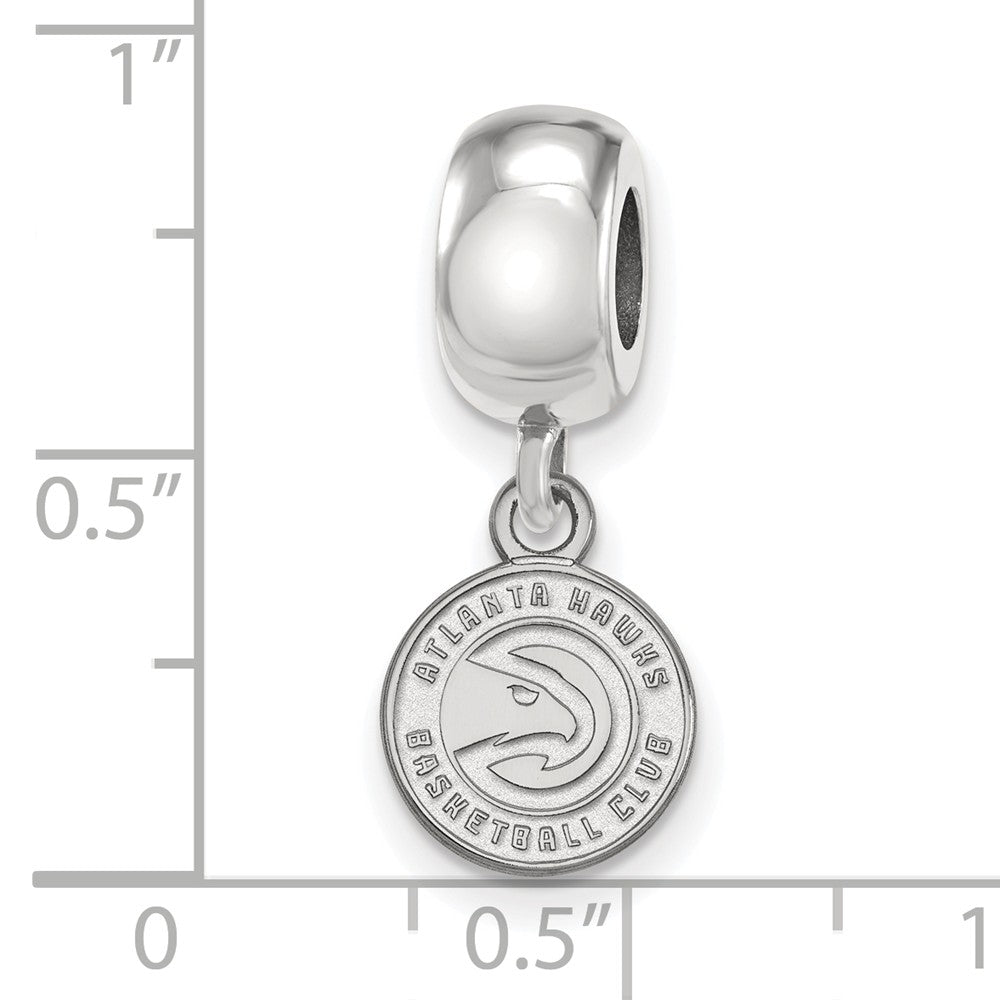 LogoArt Sterling Silver University Of Kansas Large Pendant Necklace