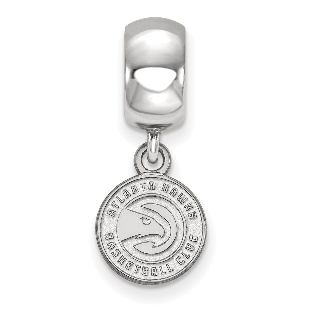 LogoArt Sterling Silver University Of Kansas Large Pendant Necklace
