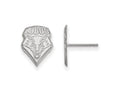LogoArt Sterling Silver University Of New Mexico Small Post Earrings