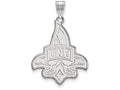LogoArt Sterling Silver University Of New Orleans XL Pendant Necklace