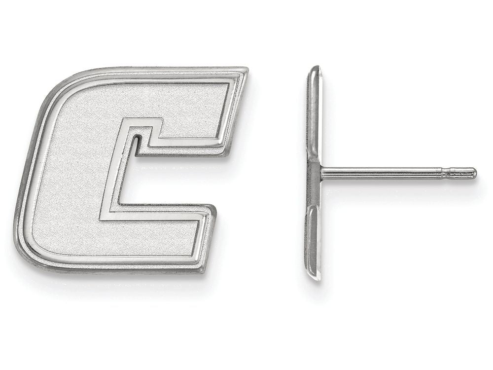 LogoArt Sterling Silver The University Of Tennessee At Chattanooga Small Post Earrings