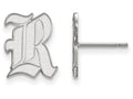 LogoArt Sterling Silver Rice University Small Post Earrings
