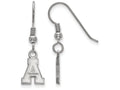 LogoArt Sterling Silver Appalachian State University Xs Dangle Earrings Wire