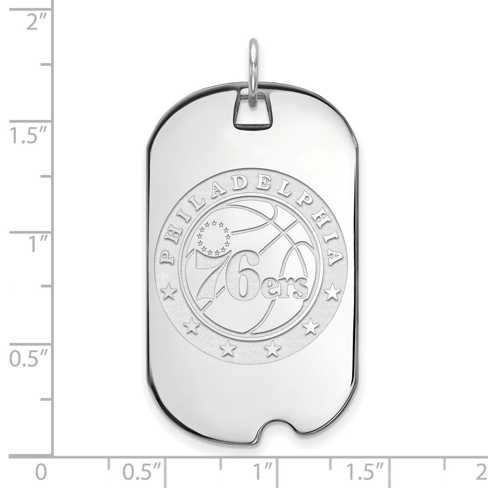LogoArt Sterling Silver Auburn University XL Pendant Necklace