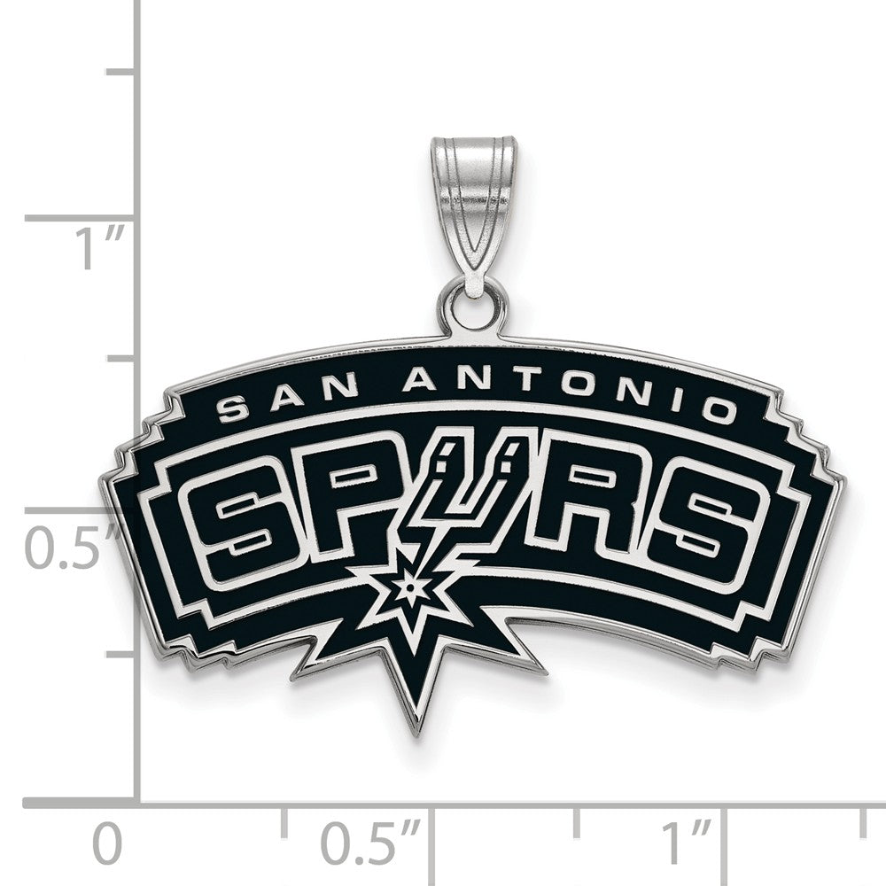 LogoArt Sterling Silver Boston Bruins XL Pendant Necklace