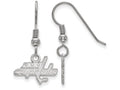 LogoArt Sterling Silver Washington Capitals Xs Dangle Earrings Wire