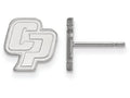 Logoart 925 Sterling Silver California Polytechnic State University Extra Small Post Earrings