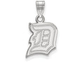 LogoArt Sterling Silver Duquesne University Small Pendant Necklace