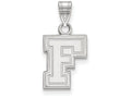 LogoArt Sterling Silver Fordham University Small Pendant Necklace