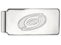 Logoart Nhl 925 Sterling Silver Carolina Hurricanes Money Clip