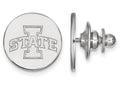 LogoArt Sterling Silver Iowa State University Lapel Pin