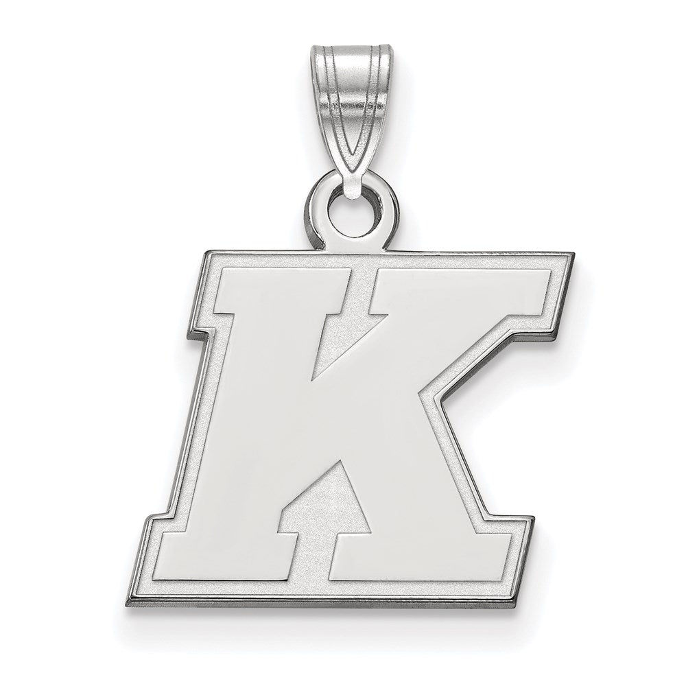 LogoArt Sterling Silver Kent State University Small Pendant Necklace