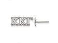 LogoArt Sterling Silver Kappa Kappa Gamma Extra Small Post Earrings