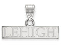 LogoArt Sterling Silver Lehigh University Small Pendant Necklace