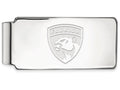 Logoart Nhl 925 Sterling Silver Florida Panthers Money Clip