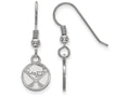 LogoArt Sterling Silver Buffalo Sabres Xs Dangle Earrings Wire