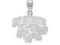 Logoart 925 Sterling Silver San Francisco State University Medium Pendant