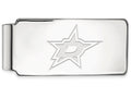 Logoart Nhl 925 Sterling Silver Dallas Stars Money Clip