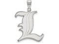 LogoArt Sterling Silver University Of Louisville XL Pendant Necklace