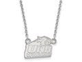 LogoArt Sterling Silver University Of New Hampshire Small Pendant Necklace