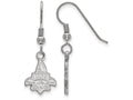 LogoArt Sterling Silver University Of New Orleans Small Dangle Earrings Wire