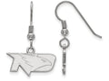 LogoArt Sterling Silver University Of North Dakota Xs Dangle Earrings Wire