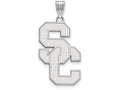 Logoart 925 Sterling Silver University Of Southern California Extra Large  Pendant