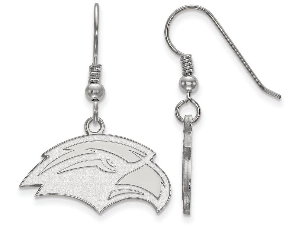 LogoArt Sterling Silver University Of Southern Misterling Silver Small Dangle Earrings Wire