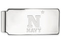 Logoart 925 Sterling Silver Navy Money Clip