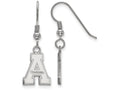 LogoArt Sterling Silver Appalachian State University Small Dangle Earrings Wire