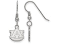 LogoArt Sterling Silver Auburn University Xs Dangle Earrings Wire