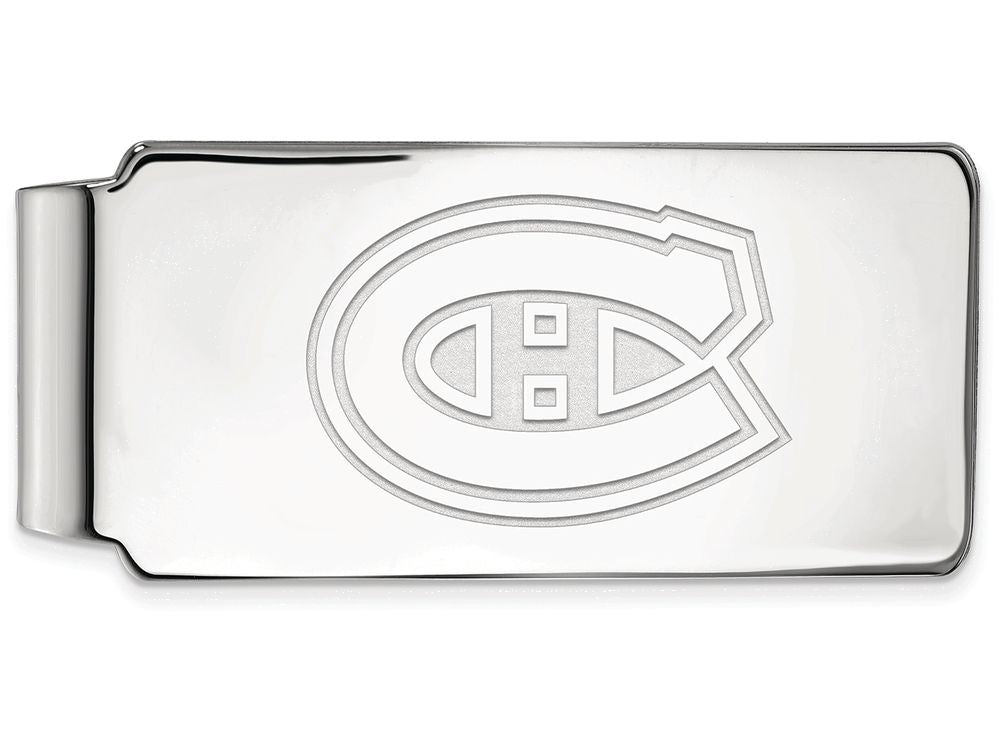 Logoart 925 Sterling Silver Montreal Canadiens Money Clip