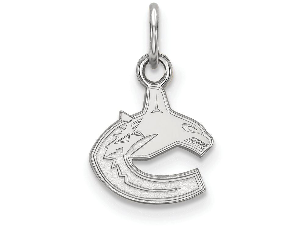 Logoart 925 Sterling Silver Vancouver Canucks Extra Small Pendant
