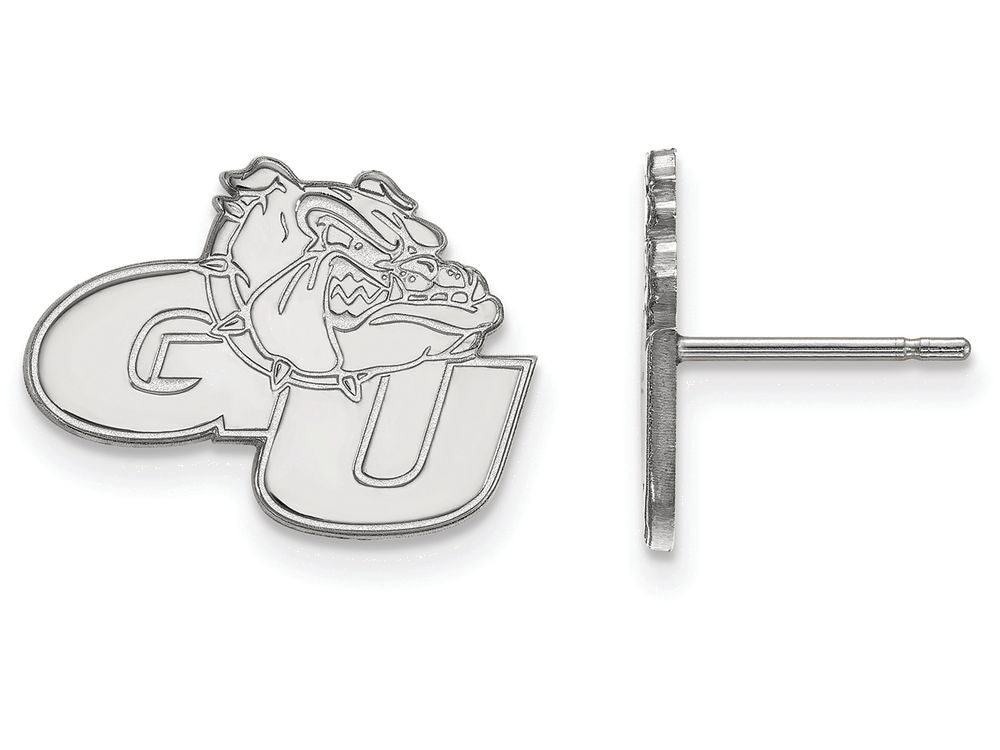 LogoArt Sterling Silver Gonzaga University Small Post Earrings