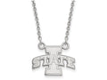 LogoArt Sterling Silver Iowa State University Small Pendant Necklace