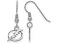 LogoArt Sterling Silver Tampa Bay Ligtning Xs Dangle Earrings Wire