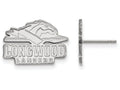 LogoArt Sterling Silver Longwood University Small Post Earrings